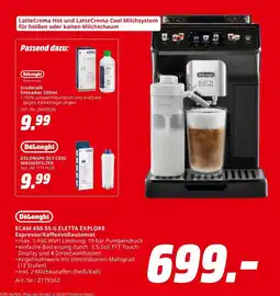 MediaMarkt Delonghi ecam 450.55.g eletta explore espresso/kaffeevollautomat Angebot