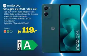 Euronics motorola moto g06 5G (4GB / 256 GB) Angebot