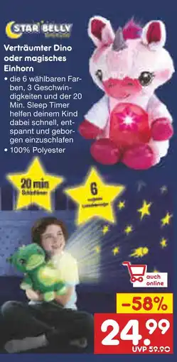 Netto Marken-Discount Star belly verträumter dino Angebot