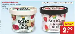 Netto Marken-Discount Schokolierte früchte Angebot
