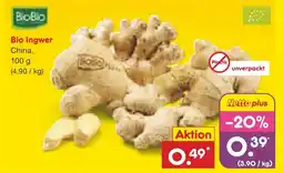 Netto Marken-Discount Biobio bio ingwer Angebot