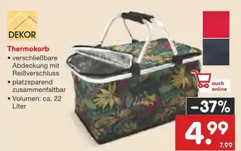 Netto Marken-Discount Dekor thermokorb Angebot