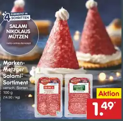 Netto Marken-Discount Marken-metzger salami Angebot