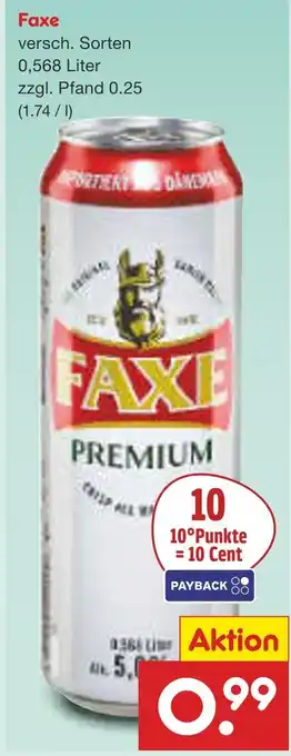 Netto Marken-Discount Faxe premium Angebot