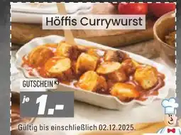 Höffner Höffis currywurst Angebot