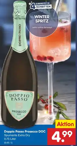 Netto Marken-Discount Doppio passo prosecco doc Angebot