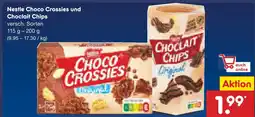 Netto Marken-Discount Nestle choco crossies Angebot