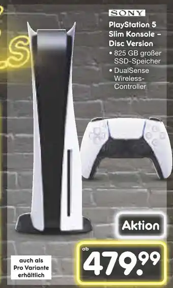 Netto Marken-Discount Sony playstation 5 slim konsole – disc version Angebot