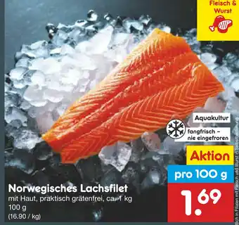 Netto Marken-Discount Norwegisches lachsfilet Angebot