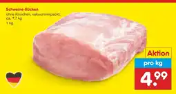 Netto Marken-Discount Schweine-rücken Angebot