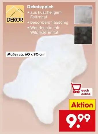 Netto Marken-Discount Dekor dekoteppich Angebot