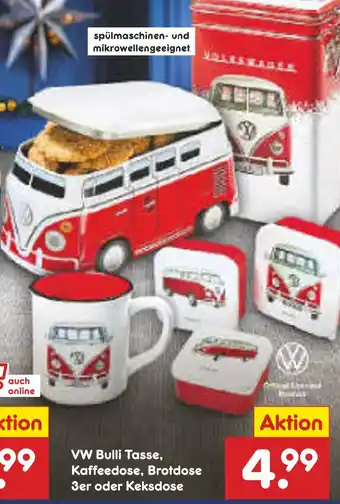 Netto Marken-Discount Volkswagen vw bulli tasse Angebot