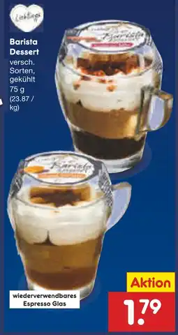 Netto Marken-Discount Barista dessert Angebot