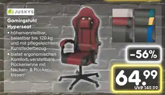 Netto Marken-Discount Juskys gamingstuhl hyperseat Angebot