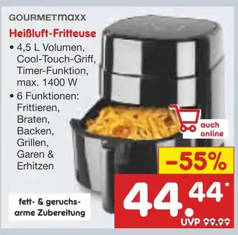 Netto Marken-Discount Gourmetmaxx heißluft-fritteuse Angebot