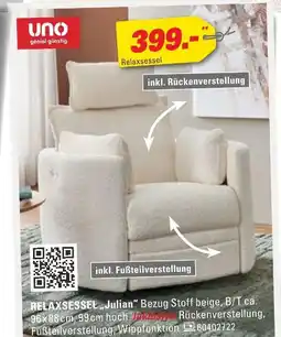 Höffner Uno relaxsessel julian Angebot