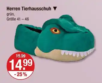 V Markt Herren tierhausschuh Angebot