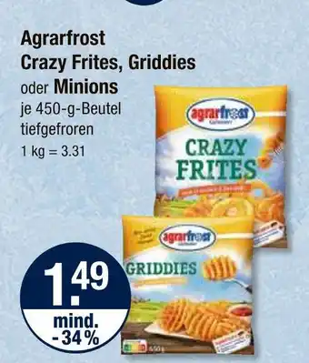 V Markt Agrarfrost crazy frites Angebot