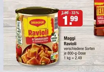 V Markt Maggi ravioli Angebot