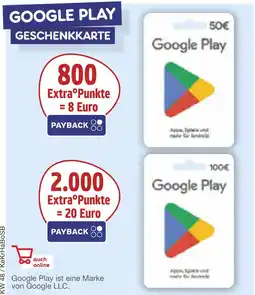 Netto Marken-Discount Google play geschenkkarte 50€ Angebot