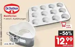 Netto Marken-Discount Dr. oetker backformen Angebot