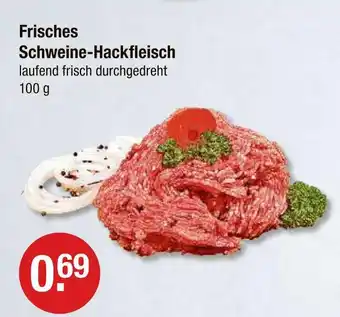 V Markt Frisches schweine-hackfleisch Angebot