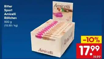 Netto Marken-Discount Ritter sport amicelli röllchen Angebot