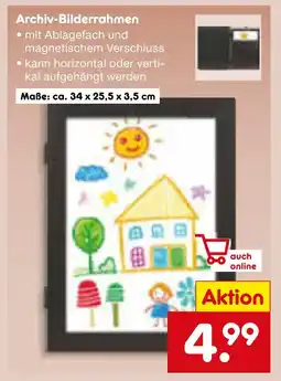 Netto Marken-Discount Archiv-bilderrahmen Angebot