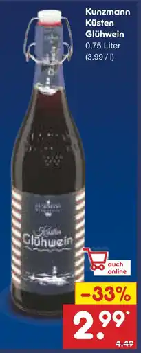 Netto Marken-Discount Kunzmann küsten glühwein Angebot