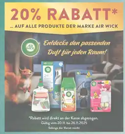 V Markt Air wick 20% rabatt Angebot