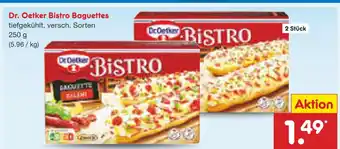 Netto Marken-Discount Dr. oetker bistro baguettes Angebot