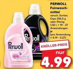 Kaufland Perwoll feinwaschmittel caps Angebot