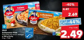 Kaufland Iglo schlemmer-filet italiano Angebot