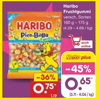 Netto Marken-Discount Haribo fruchtgummi Angebot