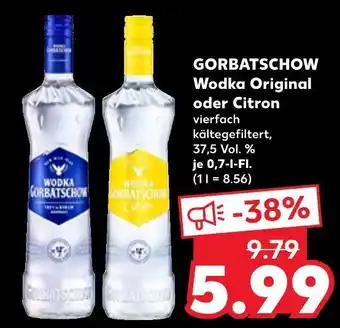 Kaufland Gorbatschow wodka original Angebot