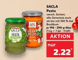 Kaufland Sacla pesto alla genovese Angebot