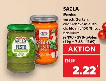 Kaufland Sacla pesto alla genovese Angebot