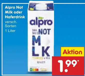 Netto Marken-Discount Alpro not milk Angebot