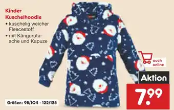 Netto Marken-Discount Kinder kuschelhoodie Angebot