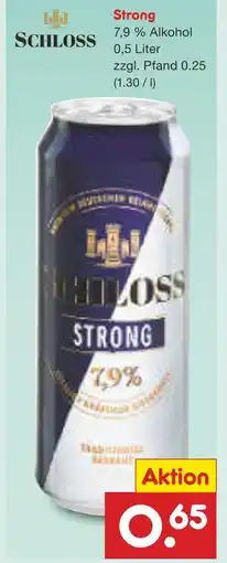 Netto Marken-Discount Schloss strong Angebot