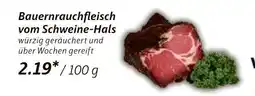 V Markt Bauernrauchfleisch vom schweine-hals Angebot