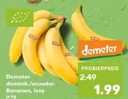 Kaufland Demeter bananen Angebot