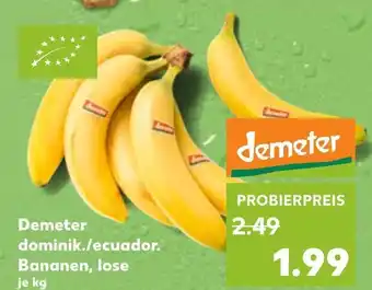 Kaufland Demeter bananen Angebot