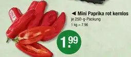 V Markt Mini paprika rot kernlos Angebot
