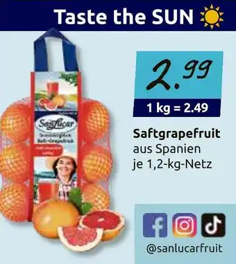 V Markt Sanlucar saftgrapefruit Angebot