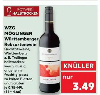 Kaufland Wzg möglingen württemberg rebsortenwein trollinger Angebot