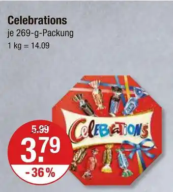 V Markt Celebrations Angebot