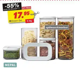 Höffner Mepal aufbewahrungsdosen-set „modula“ Angebot