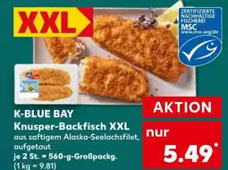 Kaufland K-blue bay knusper-backfisch xxl Angebot