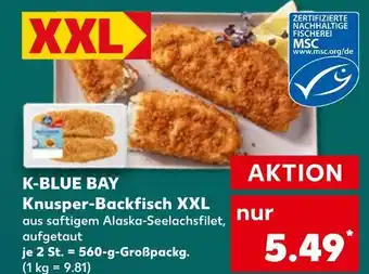 Kaufland K-blue bay knusper-backfisch xxl Angebot